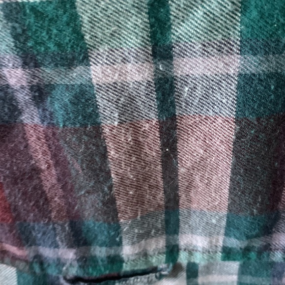 American Eagle sz S boyfriend got button down plaid shirt - Picture 4 of 4